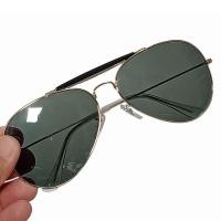 ราคา แว่นกันแดด เลนส์กระจก ทรงนักบินคลาสสิก (20934538533)