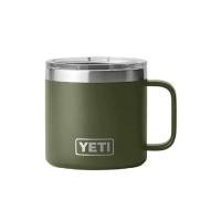 ราคา YETI แก้วเก็บความเย็น รุ่น RAMBLER 14 OZ MUG WITH MAGSLIDER LID HIGHLANDS OLIVE (16364002791)