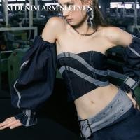 ราคา Merge Official M Denim Arm Sleeves พร้อมส่ง (20947012929)