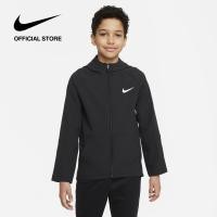 ราคา Nike Boys Dri Fit Woven Jacket Black (20472866757)
