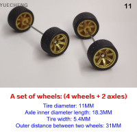 ราคา YUECHENG 4ชิ้น เซ็ต1 64ล้อขนาดสำหรับล้อยาง Hotwheels รุ่นรถแก้ไขชิ้นส่วน (19794536893)