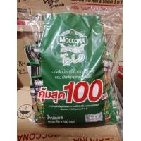 ราคา 100ซอง 5ซอง MOCCONA มอคโคน่า ทรีโอ กาแฟ 3in1 กาแฟปรุงสำเร็จชนิดผง (21179568578)