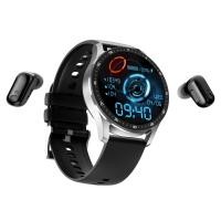 ราคา FDUCE Smartwatch X7 2 in 1 TWS Bluetooth call Touch Screen Health Monitoring Multi Sport mode message reminder Long Battery Life (20040139036)