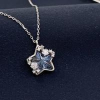 ราคา GLAMOR สร้อยเงิน สร้อยจี้ดาว จี้พระจันทร์ สร้อยคอไม่ลอก สร้อยหินเพทายเปลี่ยนสี สร้อยเงินแท้ 925 สร้อยคอแฟชั่น สร้อยคอผู้หญิง สร้อยคอแท้ (20968200583)