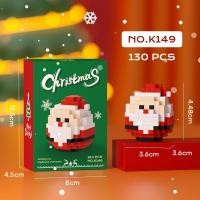 ราคา 3D ต้นเพนกวินซานต้ามนุษย์หิมะกวางคริสต์มาสบล็อกตัวต่อเล็กน่ารักตกแต่งโต๊ะเอนกประสงค์น่ารักของเล่นการศึกษาบล็อกอิฐที่ประกอบของเล่นตกแต่งโต๊ะของขวัญคริสต์มาส (20811424703)