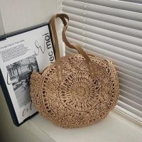 ราคา กระเป๋าสานใหม่ลายถัก สายหนัง Big Round (21001902366)