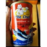 ราคา เดอะเชฟ ปลากระป๋องคุณภาพดีราคาถูก ต้องปลากระป๋อง ตราเดอะเชฟ ขนาด 155 กรัม แพค 10 กระป๋อง สินค้าผลิตใหม่ตลอด ต้องการเยอะทักแชทนะคะ (21080740470)