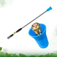 ราคา ก้านพ่นยาแรงดัน ยาว 60 ซม สีฟ้าสีส้ม หัวพ่นทองเหลือง หัวพ่นแรงดันสูง ฝักบัวปรับได้ พ่นไกล (10548394794)