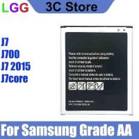 ราคา แบตเตอรี่ แบตเตอรี่มือถือ Samsung Galaxy J7 J700 J7 2015 J701 J7core J4 J4 2018 J400 J7008 J7 Nxt Battery แบต Samsung กาแล็กซี่ J7 SM J700F SM J700H (20846708544)