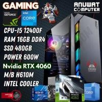 ราคา คอมพิวเตอร์เล่นเกมส์ Intel Core I5 12400F RAM 16GB RTX4060 GEN12 (17270993640)