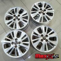 ราคา ล้อแม็กซ์แท้ถอด TOYOTA Yaris 2018 ขอบ 15x5 5 4H100 ET45 มือ2 สภาพดี ไม่ดุ้ง ไม่คด ราคาต่อวง 1590 CP0872 (20621754957)