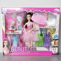 ราคา แถมกระโปรง17ตัว เซ็ทตุ๊กตาบาร์บี้ ตุ๊กตาบาร์บี้แต่งตัว ชุดตุ๊กตาเจ้าหญิง ของเล่นเด็กผู้หญิง (21296274301)
