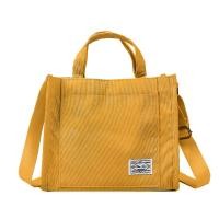 ราคา กระเป๋าสะพายข้างมีซิปกระเป๋าสะพายไหล่ผ้าลูกฟูกสำหรับผู้หญิงกระเป๋าสะพายข้างกระเป๋าถือสไตล์ลำลองผ้าใบผ้าฝ้ายขนาดเล็กแบบวินเทจ (19587106184)