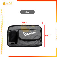 ราคา กระเป๋าติดเก๊ะ Vespa กระเป๋าแขวนหน้ารถมอไซค์ สำหรับ Vespa GTS LX lxv Scarabeo Sprint 150 100 Brand new (21275792798)