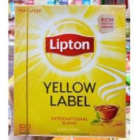ราคา ชา LIPTON YELLO LABEL ขนาด100 ซอง (21050669597)