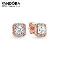 ราคา Pandora PANDORA Rose stud earrings with clear cubic zirconia เครื่องประดับ ต่างหู ต่างหูโรสโกลด์ ต่างหูสีโรสโกลด์ โรสโกลด์ ต่างหูเพชร เพชร ต่างหูแพนดอร่า แพนดอร่า (10211302784)