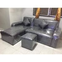 ราคา โซฟาทรงLหนังช้างผ้าฮอนแลนส่งฟรีค่ะ (20821865776)