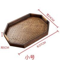 ราคา บ้าน ถาดไม้ ถาดอาหาร ถาดผลไม้ ถาดชาสี่เหลี่ยมผืนผ้า ถาดชา ถาดสานไม้ไผ่ ถาดชาพาเลทไม้ (19472024532)