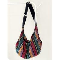 ราคา กระเป๋าเดินทาง ผ้าพื้นเมือง สะพายข้าง โบฮีเมียน กระเป๋าใบใหญ่ ผ้านากา ของฝากจากเชียงใหม่ พร้อมส่ง (18879394761)