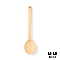 ราคา มูจิ ช้อนไม้สำหรับทำอาหาร MUJI A Rubber Wood Spoon (20887629795)