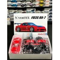 ราคา AOSHIMA 1 24 VERTEX FD3S RX 7 MAZDA โมเดล รถยนต์ Model DeamCraft (1768946816)