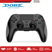 ราคา DOBE PS4 คอนโทรลเลอร์เกมไร้สายบลูทูธ P4 คอนโทรลเลอร์ไร้สายพร้อมฟังก์ชั่นการสั่นสะเทือนมอเตอร์คู่หกแกนตัวควบคุม PS4 (21231267935)
