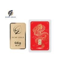 ราคา GCAP GOLD ทองคำแท่ง 0 6 กรัม ลาย จักรพรรดิมังกร ทองคำ 96 50 จัดส่งฟรี แผ่นทอง การ์ดทอง ทองแท้ (21072089338)