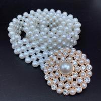 ราคา March jewelry เข็มขัดไข่มุกสาว เข็มขัดมุกยืดหยุ่น เข็มขัดไข่มุกผู้หญิง ชุดเข็มขัด หัวเข็มขัด เข็มขัดเงิน เข็มขัดมุก 36 นิ้ว (7392448377)