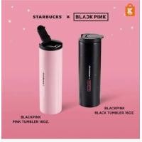 ราคา แก้ว Starbucks Blackpink Tumbler สตาร์บัค แบล็คพิ้งค์ ทรงกระบอก ฝากดปิดเปิดง่าย บรรจุ 16 oz (20985332945)