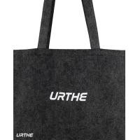ราคา URTHE กระเป๋าถือ ผ้ายีนส์ สกรีนโลโก้ 3D รุ่น THE DENIM TOTE BAG (21263221195)