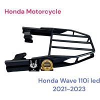 ราคา ตะแกรงท้าย Honda Wave 110i led ปี 2021 2023 ตะแกรงท้าย new wave 110i เหล็กหนาแข็งแรง 330 บาท (21176722863)