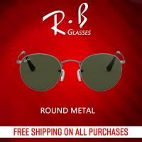 ราคา RB3447 Glasses Round Metal RB3447 029 ขนาด 50mm แว่นกันแดด เหมาะสำหรับแว่นตาโพลาไรซ์ผู้ชาdย (21288322778)