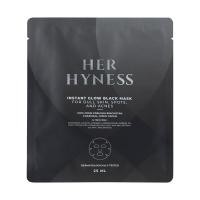 ราคา แบ่งขาย HER HYNESS Instant Glow Black Mask Instant Youth AOX Platinum Mask เฮอ ไฮเนส มาส์กดำ มาส์กขาว เพื่อผิวใส (20973728444)