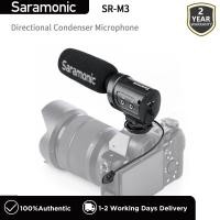 ราคา Saramonic SR M3 ไมโครโฟนในตัวกล้องคอนเดนเซอร์ทิศทางพร้อมแจ็คหูฟังมอนิเตอร์อินพุตไมโครโฟนขนาด 3 5 มม พิเศษสำหรับกล้อง DSLR กล้องวิดีโอการบันทึก YouTube สตรีมมิ่งสด (20991753930)