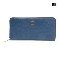 ราคา Guy Laroche กระเป๋าสตางค์แบบยาวซิปรอบ รุ่น Margo สีน้ำเงิน (20908614856)