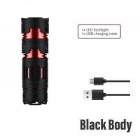 ราคา ไฟฉาย LED พลังสูงแบบชาร์จไฟได้ไฟฉายสำหรับตั้งแคมป์พร้อมด้วยไจโรหมุนได้ลดการบีบอัดเหมาะสำหรับกลางแจ้งและการผจญภัย (21171072476)