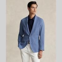 ราคา Polo Ralph Lauren เสื้อเบลเซอร์ผู้ชาย Blazer Polo Soft Linen Suit Jacket รุ่น MNPOSPC27620414 สีฟ้า (20809295187)