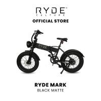 ราคา จักรยานไฟฟ้าพับได้ Ryde Culture รุ่น Ryde Mark Electric Foldable FatBike มอเตอร์ Bafang 250W แบตเตอรี่ Samsung 36V 10Ah (19837194150)
