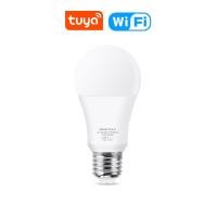 ราคา หลอดไฟ LED อัจฉริยะ15W WiFi E27 LED rgbcw หลอดไฟอัจฉริยะควบคุมด้วยเสียงผ่าน Google Home Tuya Smart Life APP Alexa RGB โคมไฟ110 220V (21171198732)