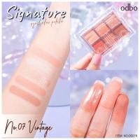 ราคา ส่งฟรี พาเลทท์ ODBO Signature Eyeshadow Palette พาเลท อายแชโดว์ ทาตา แต่งตา ชิมเมอร์ กลิตเตอร์ ตาวิ้ง เกาหลี (21099476272)