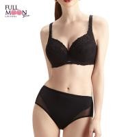 ราคา WIENNA Full Moon Bra NB44401 บรารู้ใจ สาวอกใหญ่ บราคัพใหญ่ ชุดชั้นใน มีโครง FG 32 36 สีดำ สีเนื้อ (20826091165)