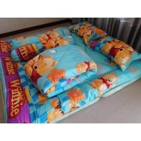 ราคา ที่นอนท็อปเปอร์ 3 5 ฟุต 5 ฟุต 6 ฟุต แบบเซ็ต 6 10 ชิ้น ใย 2 ชั้น มีลายอื่นอีกมากมาย หมีพู ฟ้า (11245198050)