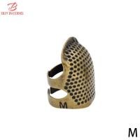 ราคา BC ปลอกป้องกันปลายนิ้วโลหะเย็บปักถักร้อยงานประดิษฐ์เย็บปักถักร้อยปลอกสวมนิ้วแบบย้อนยุคอุปกรณ์เย็บผ้า DIY (21052862376)