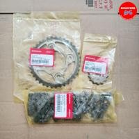 ราคา ชุดโซ่สเตอร์ Honda Wave110i รุ่นปี 2023 รุ่นล้อแม็กสตาร์ทมือ 23801 K1M T01 41201 K2J T00 40530 K1M T01 ของแท้เบิกศูนย์ 100 (19271464424)
