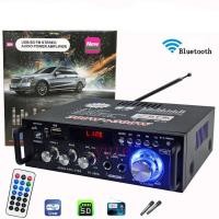 ราคา เพาเวอร์แอมป์ AV 660BT เครื่องขยายเสียงพลังเสียงลำโพง 220V เครื่องเสียงรถ เพราเวอร์แอมป์ ปรีแอมบลูทูธ โฮมเธียเตอร์เครื่องขยายเสียงโฮมเธียเตอร์โฮมคาราโอเกะ (21373539440)