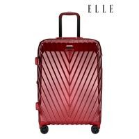 ราคา ELLE Travel Valken Collection กระเป๋าเดินทางขนาดกลาง 25นิ้ว โพลีคาร์บอเนต100 PC คันชักอะลูมเนียม ล้อหมุน 360องศา ระบบ TSA Lock (4378746796)