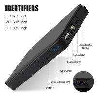ราคา จัดส่งจากกทม 12V 20000mAh จั๊มสตาร์ทรถยนต์ Car Jump Starter Booster USB Power Bank เครื่องชาร์จแบตเตอรี่อุปกรณ์เริ่มต้นฉุกเฉิน (12758323398)