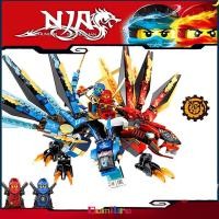 ราคา เลโก้ ninja ตัวต่อ นินจาโก มังกร ตัวต่อเลโก้ ninja dragon ของเล่นสําหรับเด็ก (21152689540)