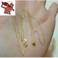 ราคา สร้อยคอทองคำแท้ครึ่งสลึง สร้อยคอจี้บอล 3 มม น้ำหนักทอง 0 3 0 7 กรัม ทองคำแท้ 96 5 ยาว18นิ้ว ขายได้ จำนำได้ สร้อยทอง18kแท้ สร้อยคอผู้หญิง (20881100766)