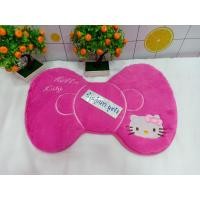 ราคา พรหมเช็ดเท้ารูปโบว์คิตตี้สีชมพู (13021489360)